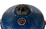 SGS 24 Inch Kamado Grill Heat Resistant Dark Sky Blue