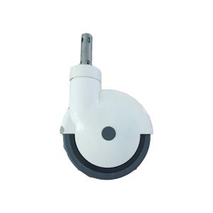 China Furniture Castors TPU Material Industrial Caster For 8inch Medical Castors factory