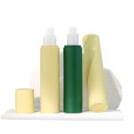 AS Material PCR Soft Hand Lacquer Airless Bottle 120ml Cosmetic Cylinder Vacuum