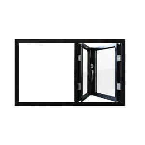 China 8-Way Seal Bi Folding Windows With High Strength Nylon PA66 Heat Insulation Strip factory