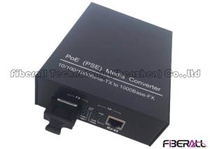 China POE PSE Dual Fiber Media Converter 10/100/1000M Power Over Ethernet factory