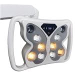 70000 LUX Dental Operation Lamp 10 Bulbs Butterfly Shape Surgical Lamps For