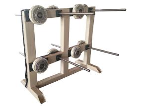 China Magnetic Powder Tension Eight Axial Coil Stand For Placing Wire Reel factory