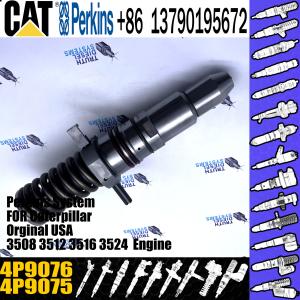 China High quality diesel engine parts 3506 3508 3512 3516 3524 fuel injector 4P9075 4P9076 factory