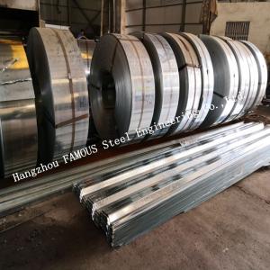 China 1.2mm Gauge Galvanized Steel Decking Formwork to Bottom of Concrete Slab factory