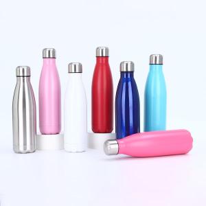 China 17oz Stainless Steel Water Bottles Vacuum Insulated Water Bottles Double Walled Powder Coated Reusable Metal Sports Water Bottles Keep Drinks Hot And factory