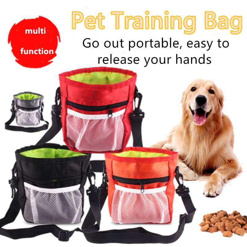 Dog Backpack Oxford Pet Training Bag 10x10x5cm