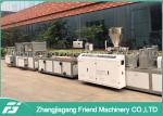 Door Skirt Extrusion PVC Plastic Profile Production Line Double Screw Design