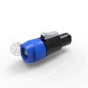 China 30A Loudspeaker Connector Electrical 4 Pin Speakon Connector factory