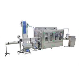 Soda / Pure Water Automatic Bottling Machine For 100 - 320 Mm Bottle Height