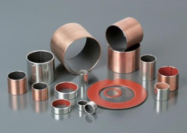 Multilayer Composite Self Lubricating Bearings Low Carbon Steel + Porous Bronze