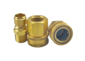 China NBR Male End Connections Straight Through Coupler factory