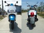 Single Cylinder 50cc Mini Bike Scooter With 4 Stroke Air Cooled Real Leather