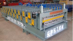China 840-910 Double Layer Tiles Making Machine / Building Material Machinery factory