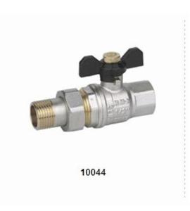 China Forging Brass Ball Valve 10044 Nickel plating 30Bar for Manifold fittings factory
