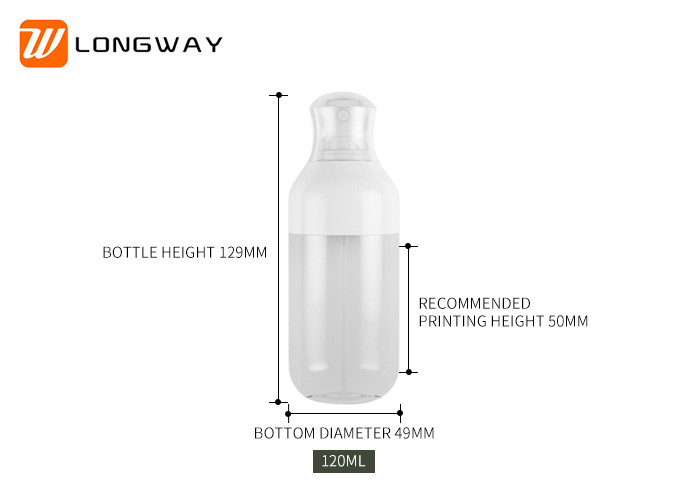 30ml 50ml 100ml Plastic Cosmetic Bottles With Spray Pump Sample Available