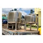 50L Capacity Carbon Steel Separator Stainless Metal Storage Mixing Tank for