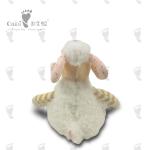 Soft PP Cotton Fabric Dog Toys Stuffed Plush Child Friendly Pets Dog Toy Goat