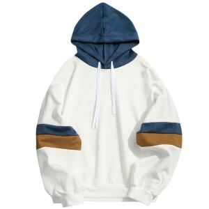 China Multicolor Blank Oversized Sweatshirts Spring Embroidered Hooded Sweatshirt factory