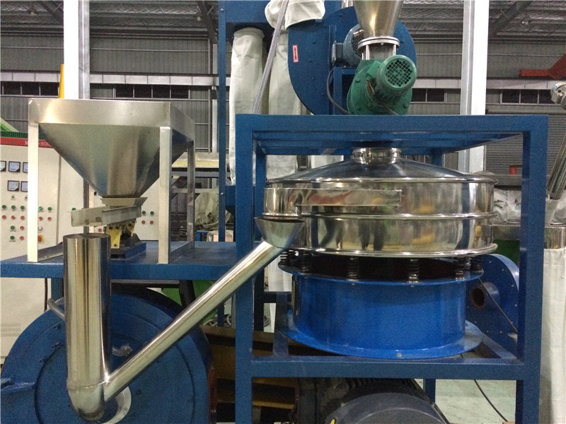 Waste Powder Plastic Pulverizer Machine 500kg/H PVC Scrap Pulverizer Machine