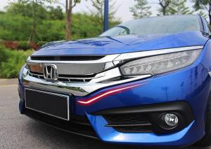 China HONDA Civic 2016 Exterior Decoration Parts , Front Grille Moulding factory