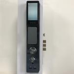 Apartment Face Recognition Smart Lock / Black Fingerprint Security Door Lock
