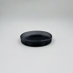 Glass Bathroom Fittings Accessories Dark Blue Round Shape Circles Line Bronzed