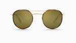 Ultralight Pure Titanium Sunglasses Acetate Lining with double Bridges Round