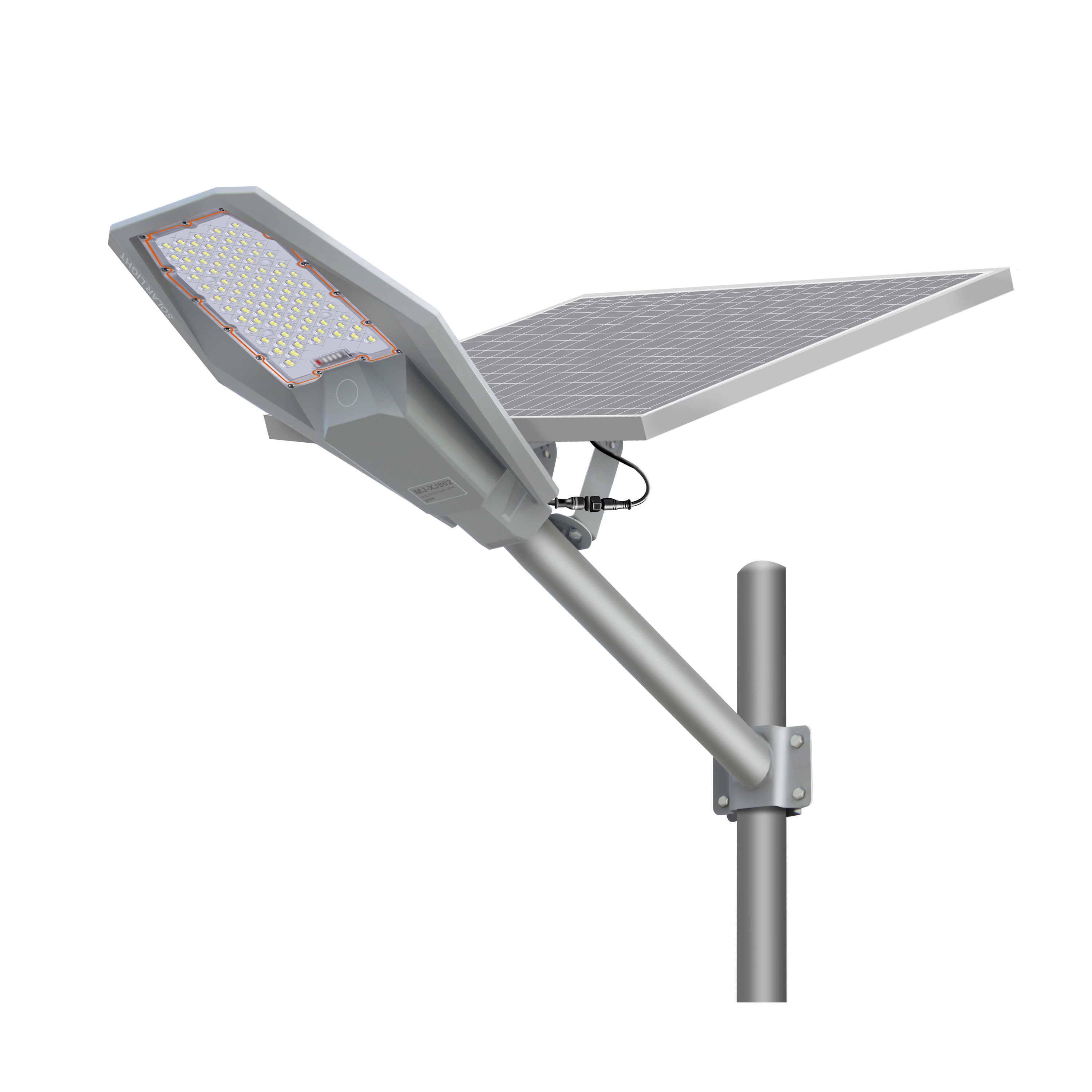 Die casting aluminum housing Interstellar Warrior model 300W 400W Solar Powered LED Street Lights