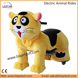 China Electric Animal Battery Toy Stuffed Toys On Animals Plush Wheel Animals / Ride On animals factory