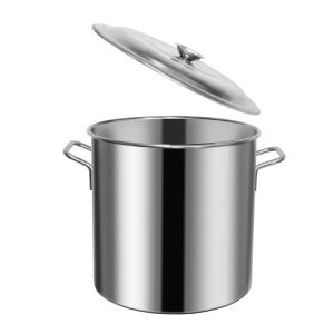 Large Capacity 304 Stainless Steel Soup Pot With Lid