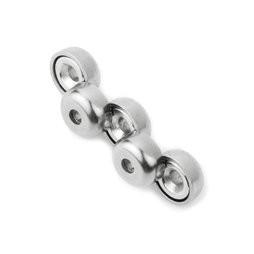 China Professional Supplier Best Service Super Strong Natural Pot Magnets with Screews Made in China factory