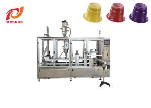 China Stainless Steel SUNYI Powder Coffee Capsule Sealing Machine factory