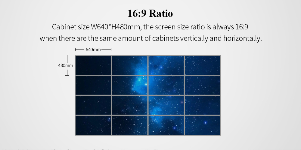 450W Power P3.07 Pixel Pitch Fixed LED Display For Advertising Marketing