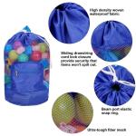 Drawstring Beach Bag Tote Backpack Foldable Design Space Saving Outdoor Activity