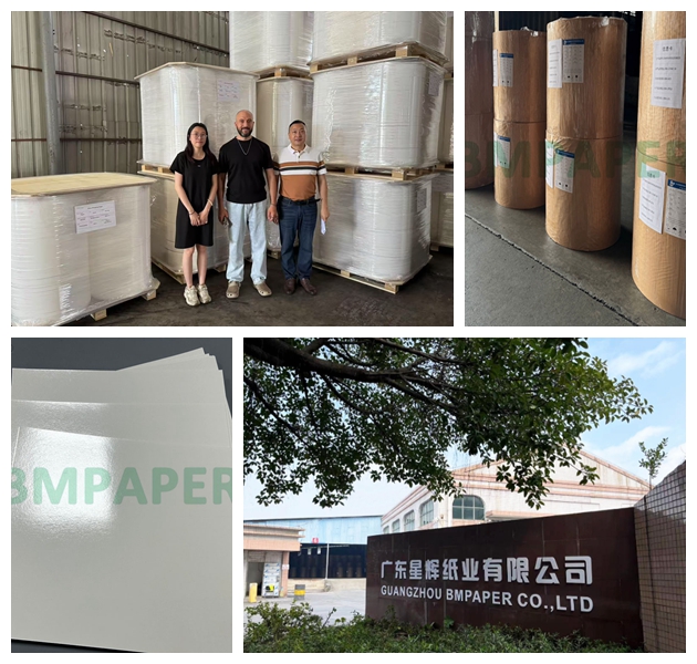 61cm Width  68gsm 70gsm High Wet Strength paper For Drinking Bottle Labels