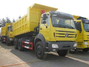 China Dumper truck Beiben 6*4 truck tipper factory