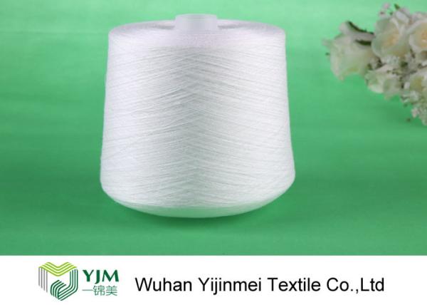 Good Color Fastness 100% Polyester Spun Yarn Sewing Thread On Plastic Tube /