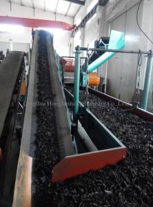 China semi-automatic waste tire recycling plant / tire recycling line / waste tire recycling machine factory