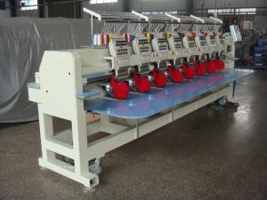 China Cap / Hat / Bag Commercial Embroidery Sewing Machine With Auto Color Change factory