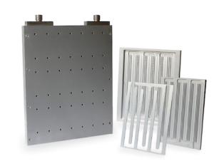 China Vacuum Brazed Liquid Cooling Plate with FSW for electric power factory
