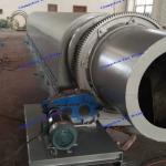 High Temperature Flue Gas Rotary Kiln Drum Dryer Blast Furnace Slag