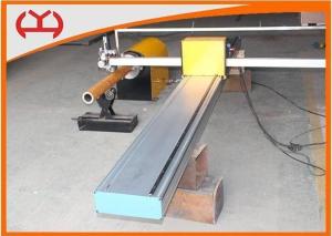 China Stainless Steel CNC Plasma Tube Cutter Easy Operation Light Duty Single Drive factory