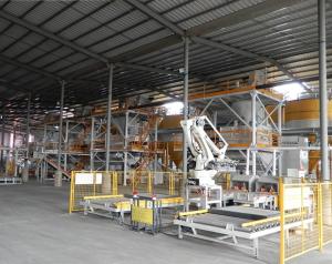 China 50l Dry Mix Mortar Plant To Mix Sand And Cement Inside Internal Wall factory
