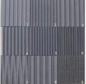 China 3D Slotted Decorative Fiber Cement Facade for Heat-Resistant Material factory