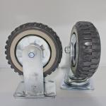 4inch 5inch 6inch 8inch 350kg Heavy Duty Grey Rubber Free Castor Wheel Thickness