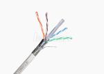 High Frequency Cat6 Lan Cable Pure Copper Fluke 350Mzh SFTP Cat6 Cable