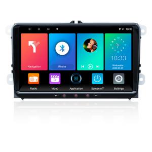 China 2 Din 9 Inch VW Android Car Stereo Multimedia GPS Navigation Carplay Android Auto Player factory