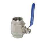 304 Stainless Steel 1000wog High Platform Ball Valve 3A DIN NPT BSPT BSPP 2-1/2"