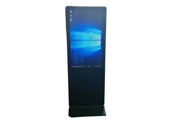 Floor Standing 3d Multi Touch Screen Kiosk , Shopping Mall Information Kiosk